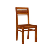 Dumdum Solid Sheesham Wood Chair (Natural Finish)